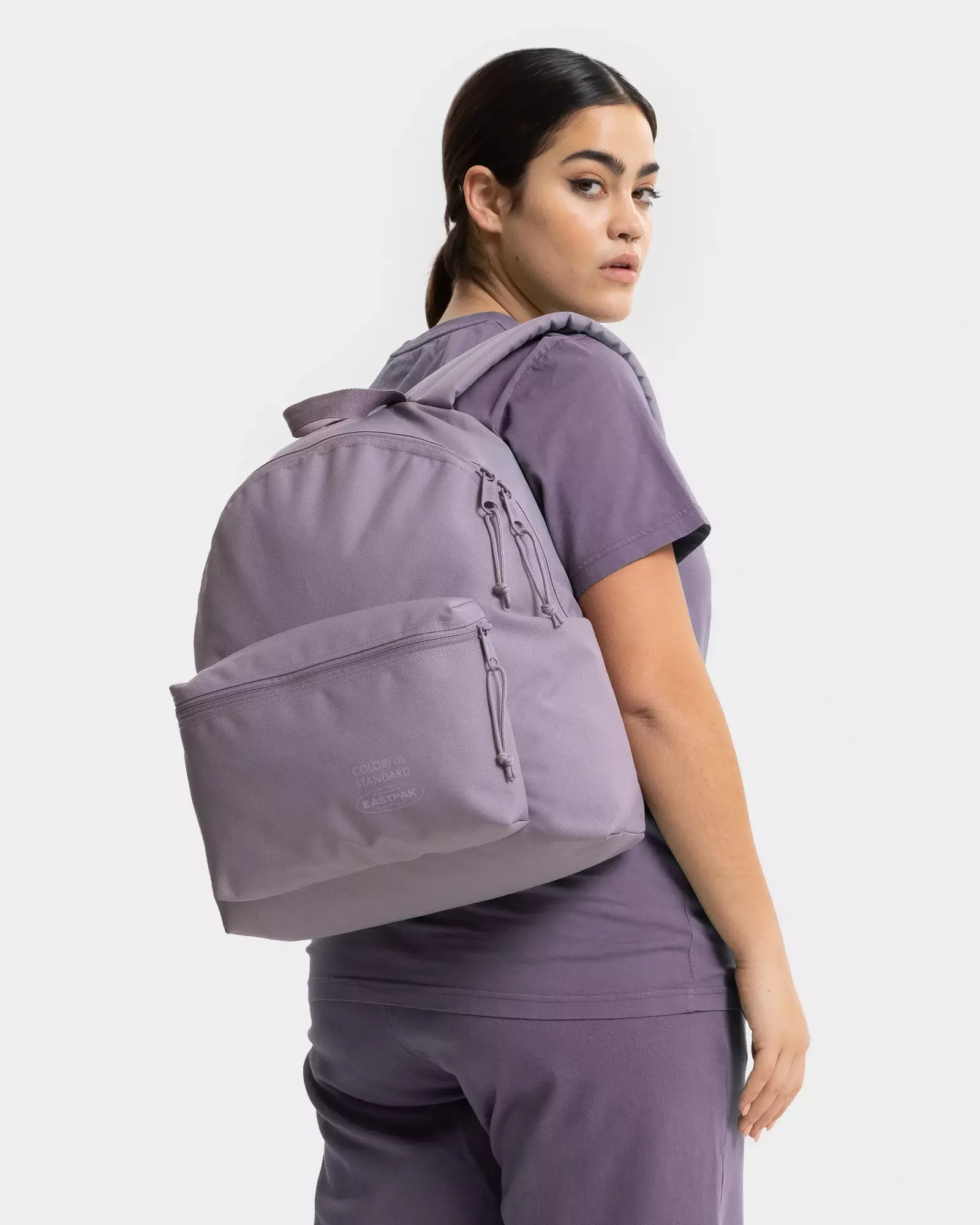 Colorful Standard Purple Haze Backpack Rucksack Unisex flieder